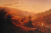 John Hermann Carmiencke Reproduction of the oil painting Catskill Clove oil on canvas